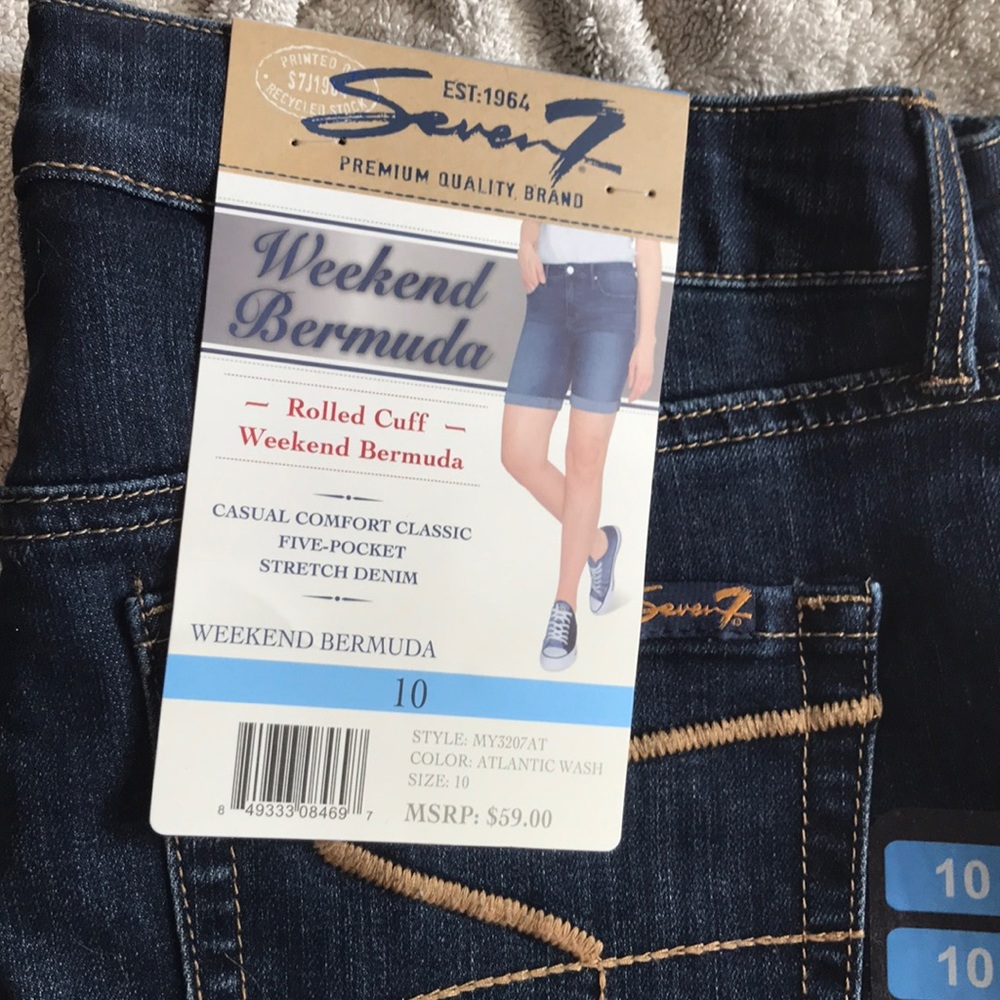Bermuda shorts, seven 7 brand
